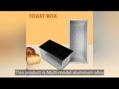Aluminum alloy toast mold